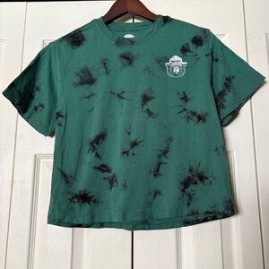 Smokey Bear Green Tie-Dye Graphic T-Shirt